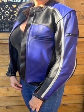 Joe Rocket Leather Motorcycle Jacket